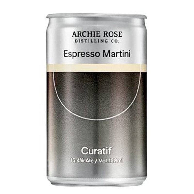 Buy Curatif Espresso Martini PreMixed Cocktails Cans 120ml Pack of 24 MyDeal