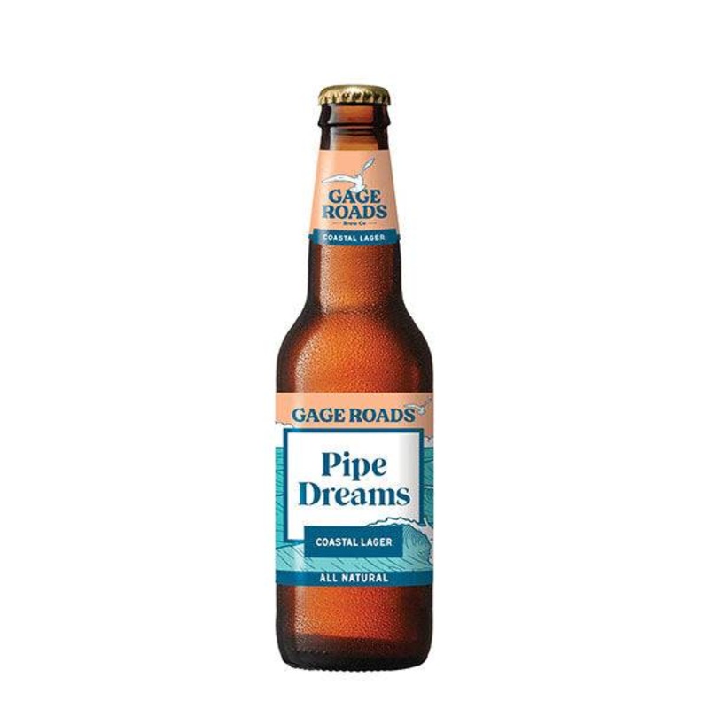 Buy Gage Roads Pipe Dreams Coastal Lager Bottles 330ml Pack of 24