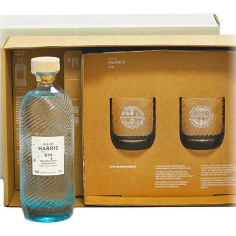 Buy Harris Gin Tumbler Gift Set Gin 700ml MyDeal