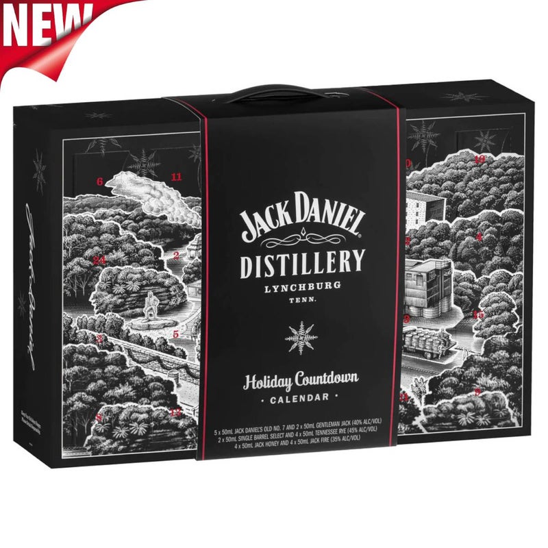 Buy Jack Daniels Holiday Calendar Whiskey 50 ml Pack Of 21 MyDeal