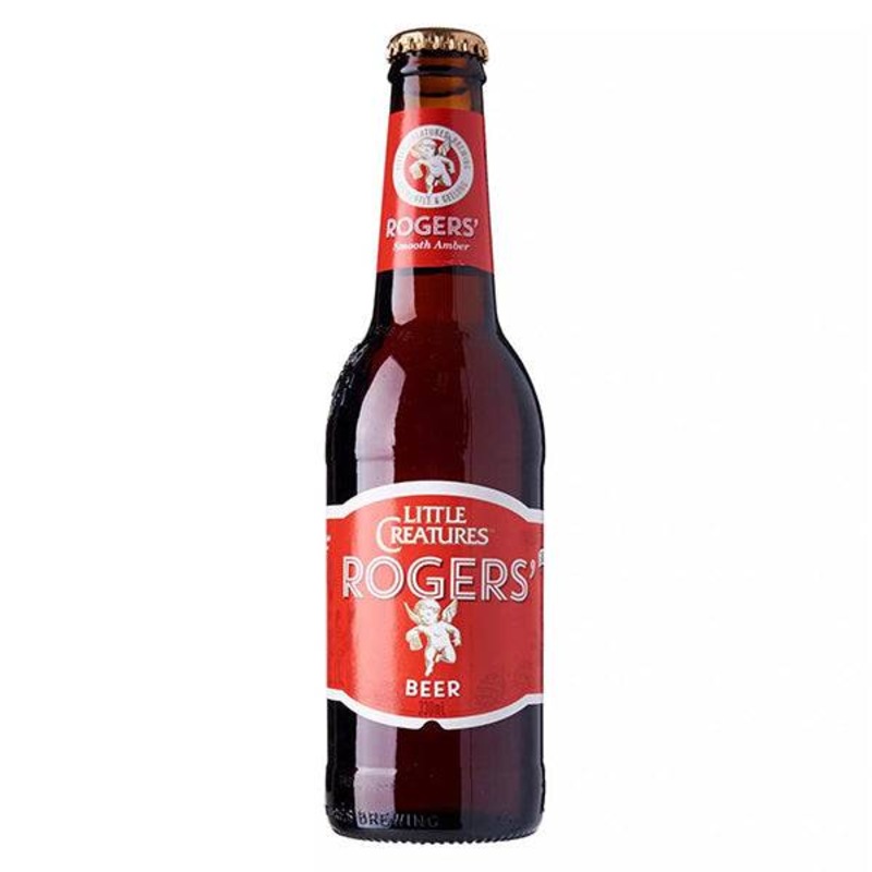 Buy Little Creatures Rogers' Amber Ale Bottles 330ml - Pack of 24 - MyDeal