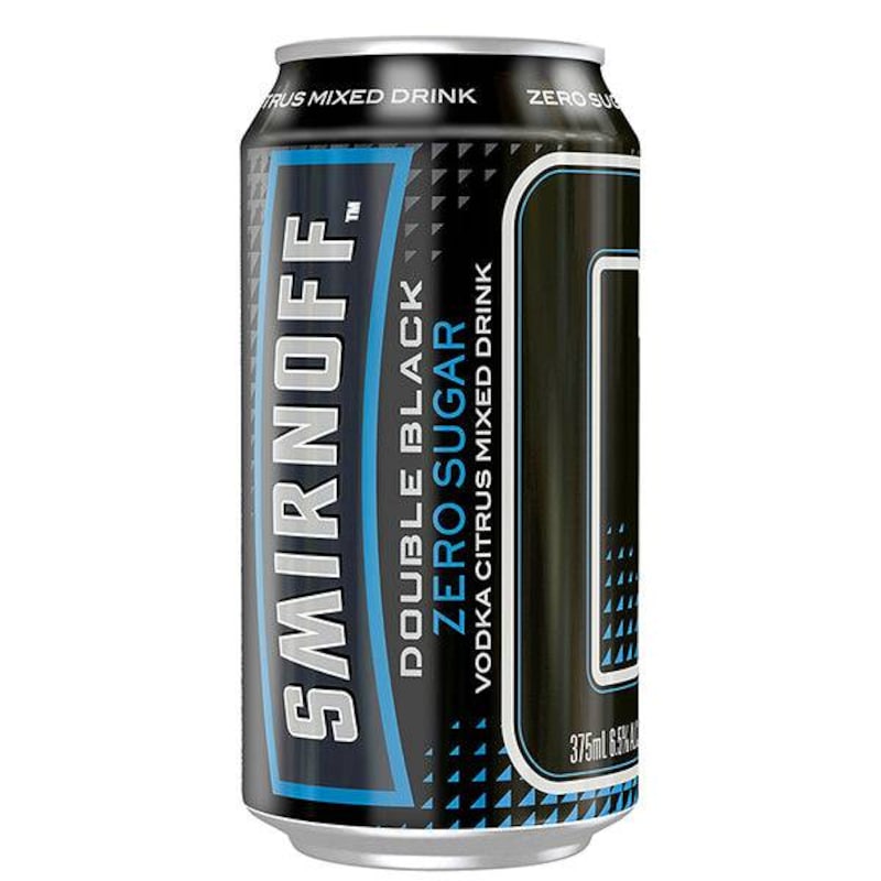 Buy Smirnoff Ice Double Black Zero Sugar Vodka Cans 375ml Pack Of 24