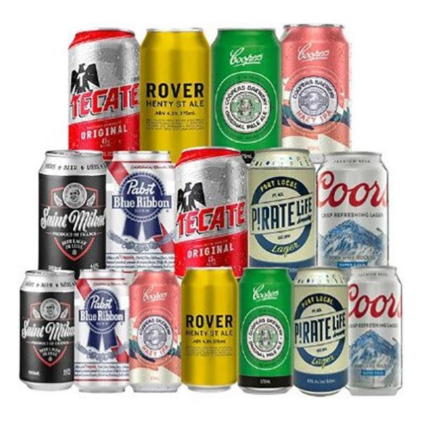 SPECIALS FULL STRENGTH MIXED BEERS - 16 CANS