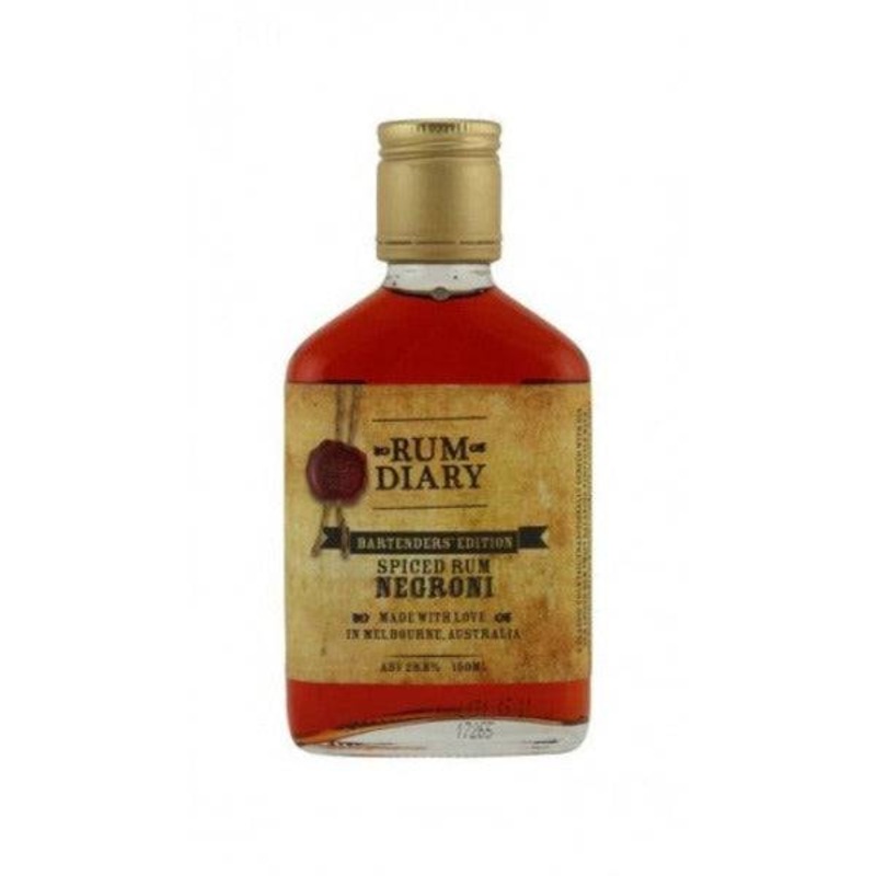 Buy The Rum Diary Spiced Rum Espresso Martini Hip Flask 150ml MyDeal