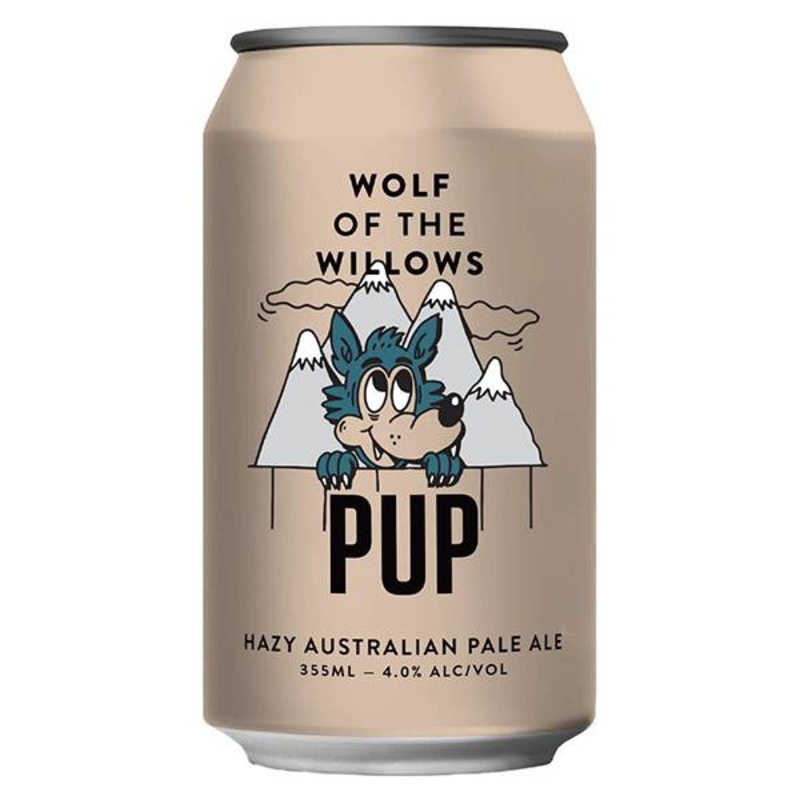 Buy Wolf Of The Willows Wolf Pup Hazy Aussie Pale Ale Cans 355ml Pack