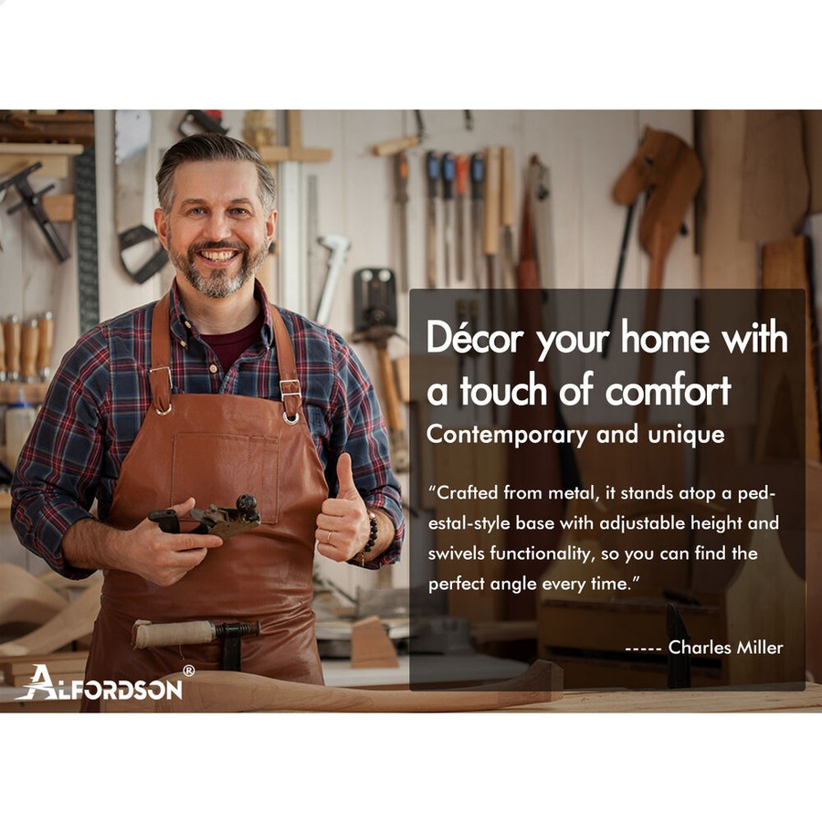 4x ALFORDSON Bar Stools Boucle Chair Green