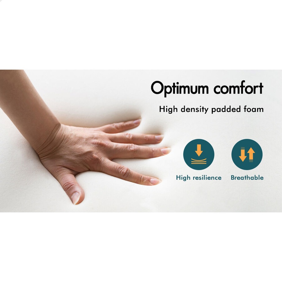 ALFORDSON 2x Salon Stool Backrest Swivel Barber Hair Dress Chair All Black