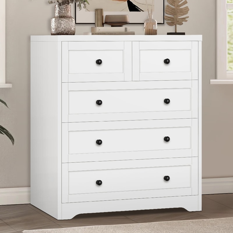 Buy Alfordson 5 Chest Of Drawers - Hammond Dresser Storage Cabinet 