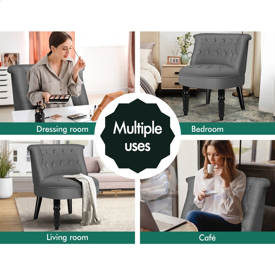 ALFORDSON Armchair Wooden Accent Chair