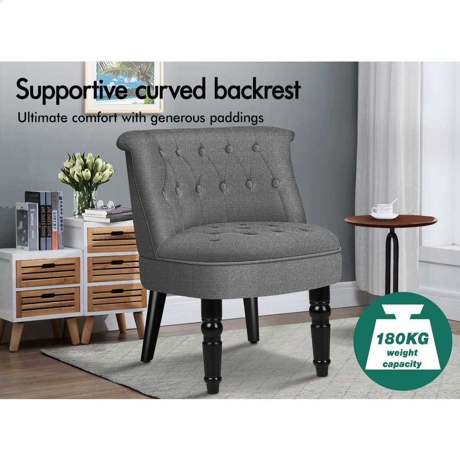 ALFORDSON Armchair Wooden Accent Chair