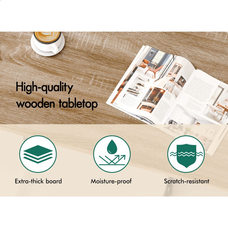 2-in-1 ALFORDSON Coffee Table Lift Up Top Wood