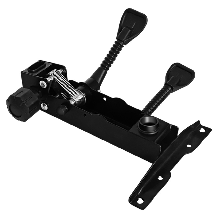 ALFORDSON Gaming Chair 2-Point Massage Lumbar Pillow Xavier Black