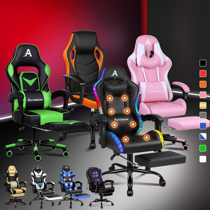 Gaming Office Chairs Black Friday Online Deals MyDeal