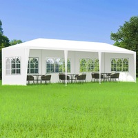 3x9m Gazebo ALFORDSON Outdoor Marquee Party Tent Camping Portable Side Wall White