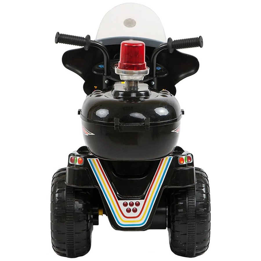 6V ALFORDSON Ride On Car Kids Electric Police Motorcycle Black