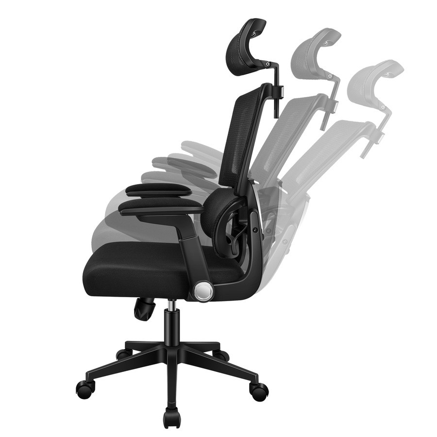 ALFORDSON Mesh Office Chair Ergonomic Seat Black