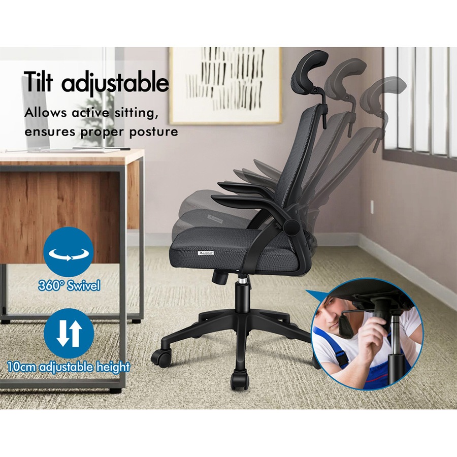 ALFORDSON Office Chair Mesh Executive Seat Tilt Gaming Racing Computer