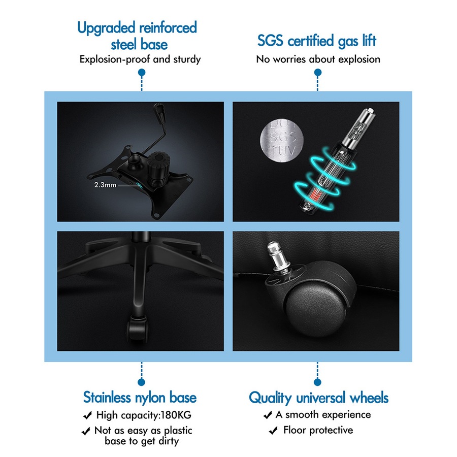 ALFORDSON Office Chair Mesh Executive Seat Tilt Gaming Racing Computer