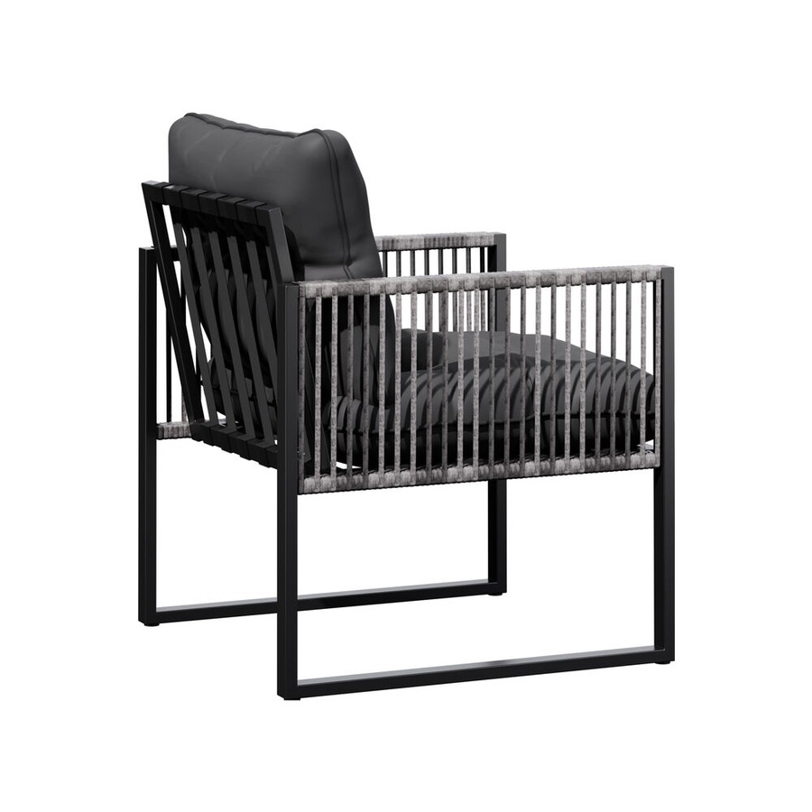 ALFORDSON Outdoor Dining Table Chairs Set Glass Patio Furniture