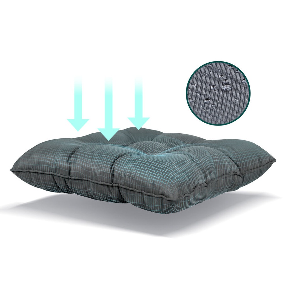 ALFORDSON Outdoor Dining Table Chairs Set Glass Patio Furniture