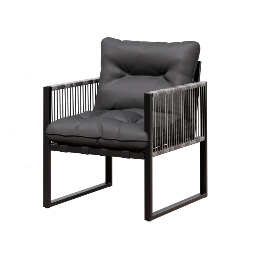 ALFORDSON Outdoor Dining Table Chairs Set Glass Patio Furniture