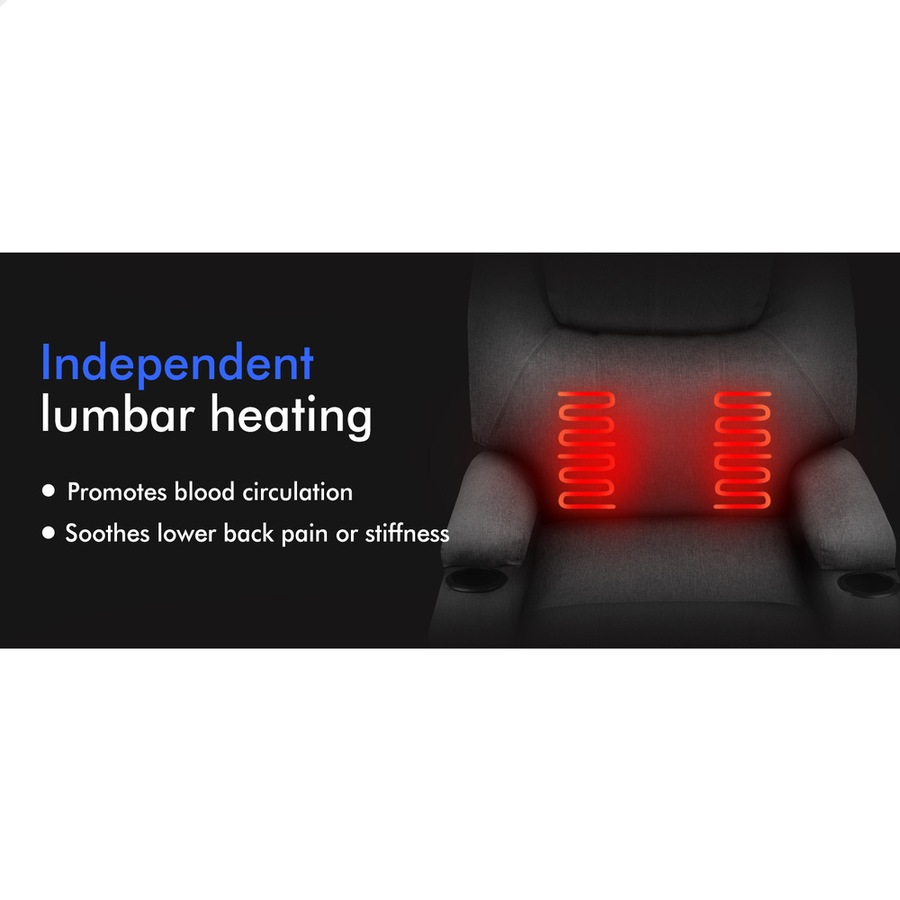 ALFORDSON Recliner Chair Electric Lift Heated Massage Armchair Lounge Sofa