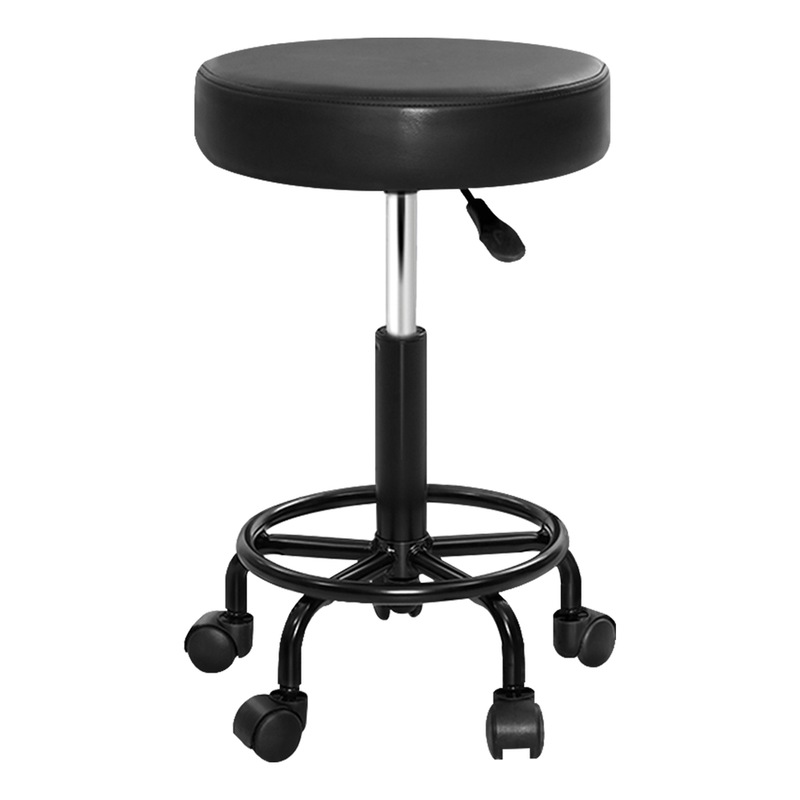 Buy ALFORDSON Salon Stool Round Swivel Chair Barber Hairdressing Kori ...