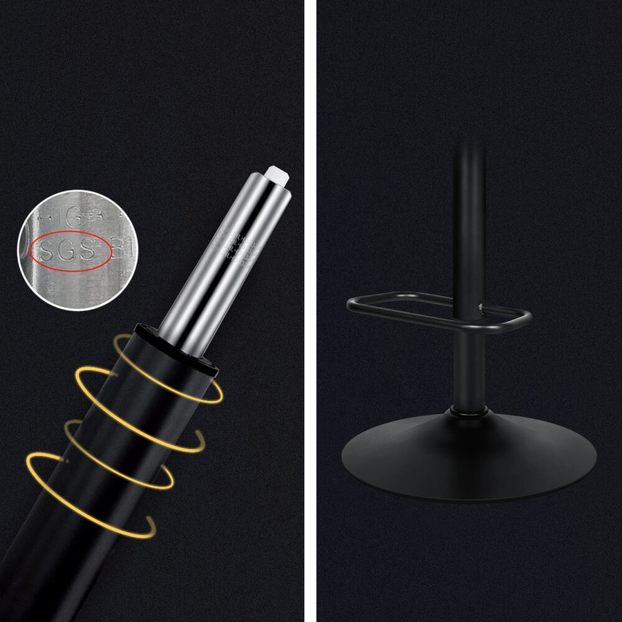 4x ALFORDSON Bar Stools Gloria Industrial Retro White