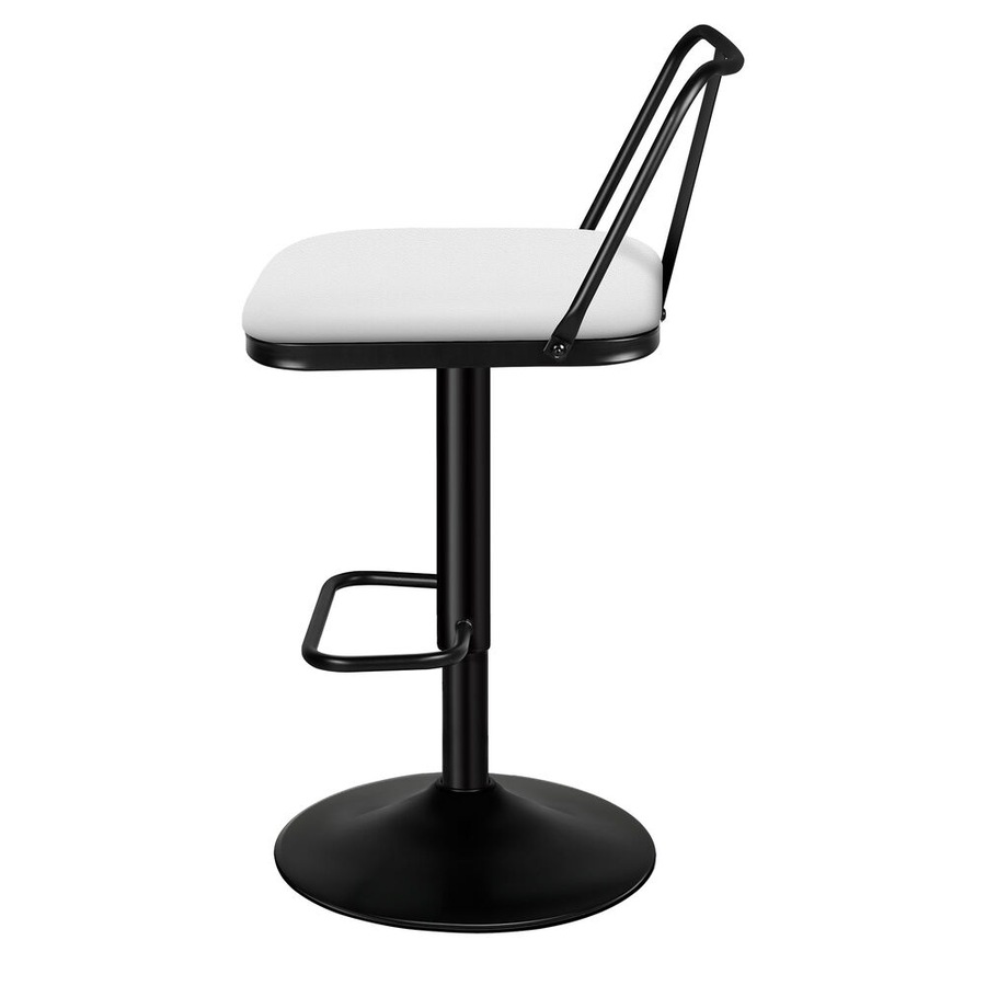 4x ALFORDSON Bar Stools Gloria Industrial Retro White