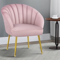 ALFORDSON Armchair Lounge Velvet Accent Chair