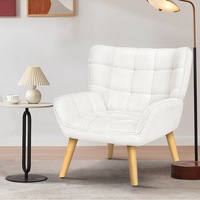 ALFORDSON Armchair Boucle Accent Chair