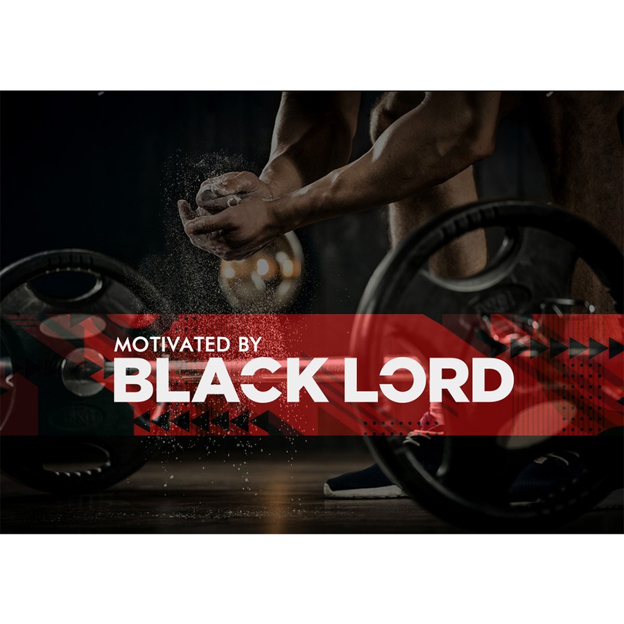 BLACK LORD 10kg Weight Plate Set Barbell Dumbbell Weight Lift Bench Squat Rack