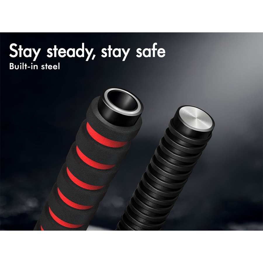 BLACK LORD 40kg Dumbbell Set 7in1 Adjustable Barbell Kettlebell Home Gym Fitness