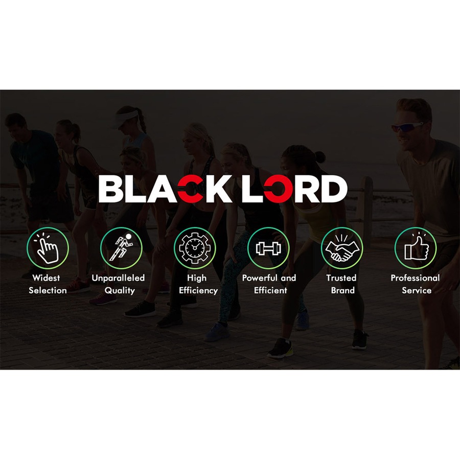 BLACK LORD Bluetooth Smart Bracelet Heart Rate Monitor Smart Watch Pedometer Model - Koppa X96