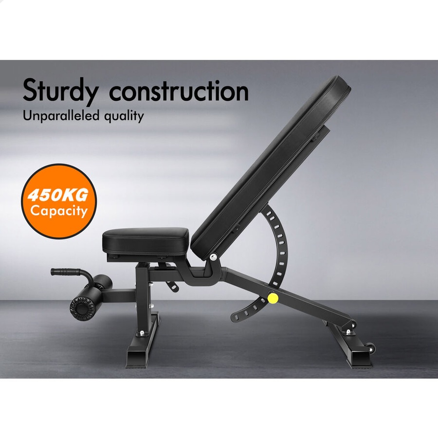 BLACK LORD Weight Bench Commercial FID Bench
