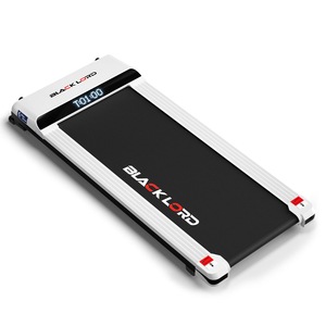 BLACK LORD Treadmill Electric Under Desk Walking Pad 410mm White w/ Smart Watch