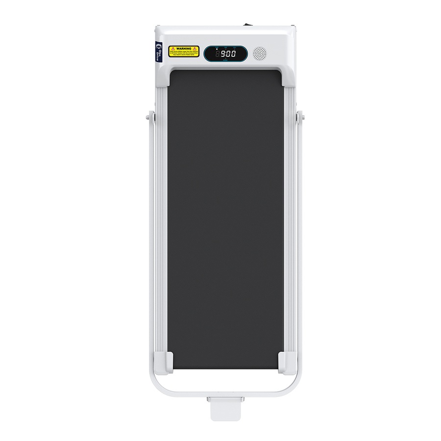 2.4HP BLACK LORD Electric Treadmill Walking Pad Under Desk Fitness Remote Control Foldable (White)