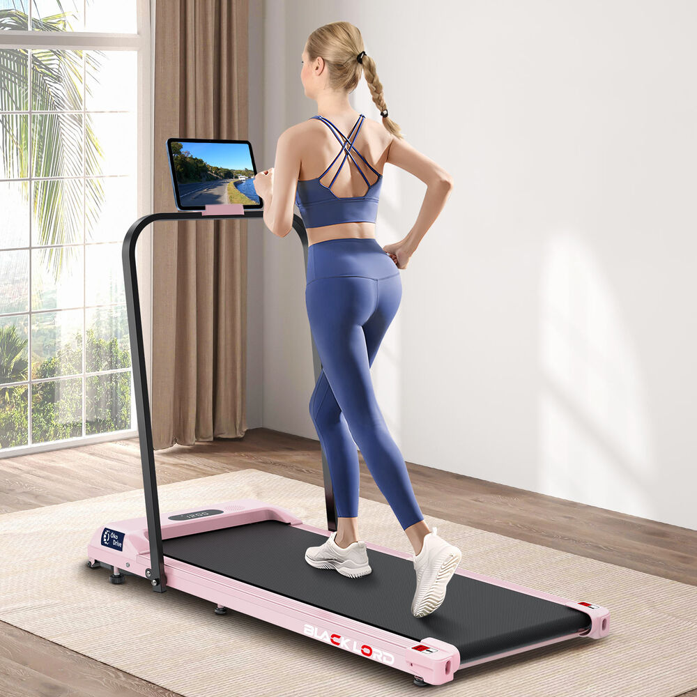 BLACK LORD Treadmill Electric Walking Pad Home Office Gym Fitness Foldable Australia