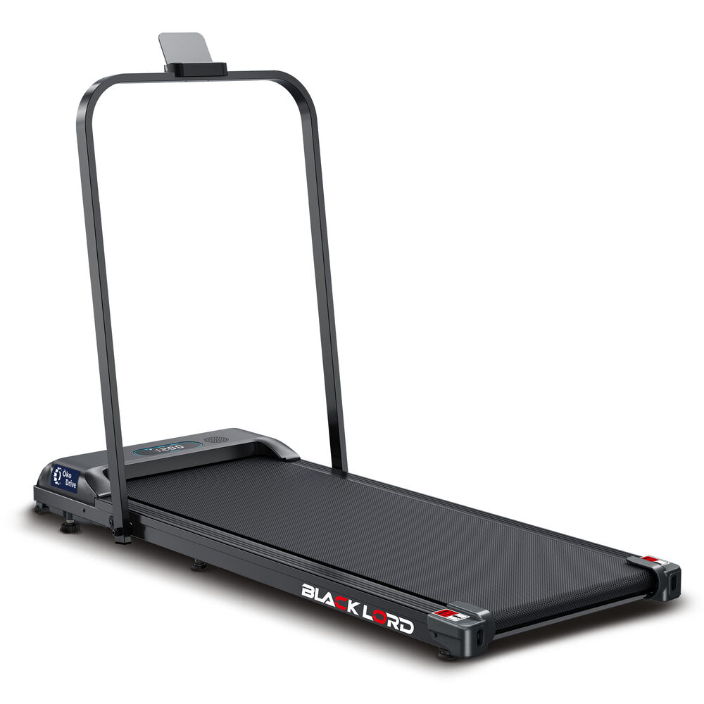 BLACK LORD Electric Treadmill Walking Pad Under Desk Fitness Remote Control Foldable
