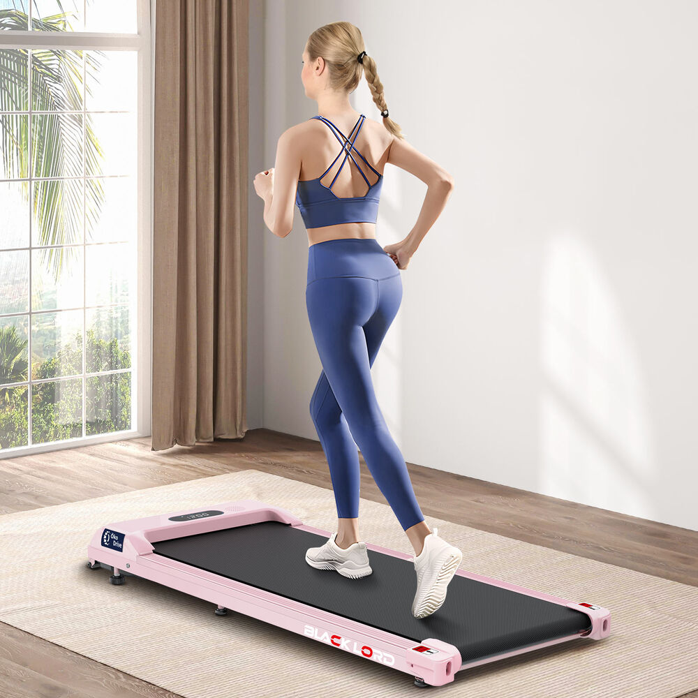 BLACK LORD Treadmill Electric Walking Pad Home Office Gym Fitness Remote Control Australia