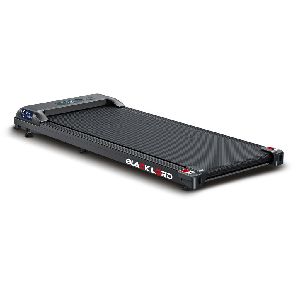 38cm Belt BLACK LORD Electric Treadmill Walking Pad Under Desk Fitness Remote Control (Black)