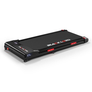 BLACK LORD Treadmill Electric Walking Pad Incline 390mm Black w/ Smart Watch