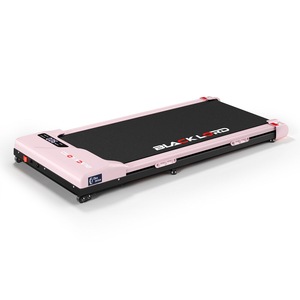 BLACK LORD Treadmill Electric Walking Pad Incline 390mm Pink w/ Smart Watch