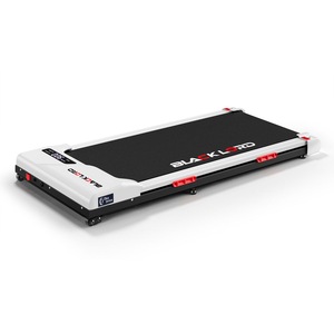 BLACK LORD Treadmill Electric Walking Pad Incline 390mm White w/ Smart Watch