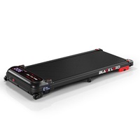 BLACK LORD Treadmill Electric Walking Pad Incline Shock Absorbers Gym Black