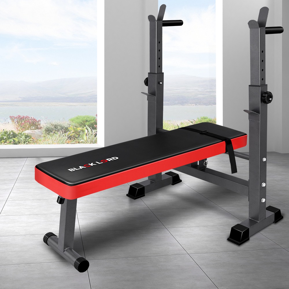 Black Lord Incline Weight Bench Press Squat Rack Australia