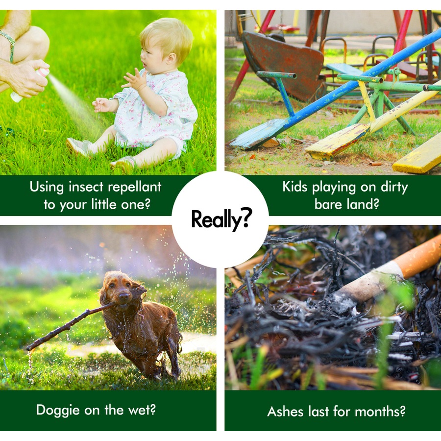 2mx5m OTANIC Artificial Grass 45mm 10sqm Synthetic Turf Gloss Fake Lawn