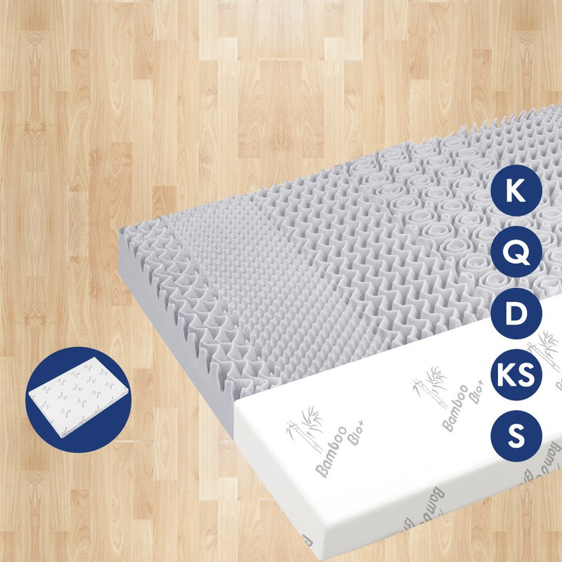 Buy Starry Eucalypt Graphite Infused Memory Foam Mattress Topper 7 Zone