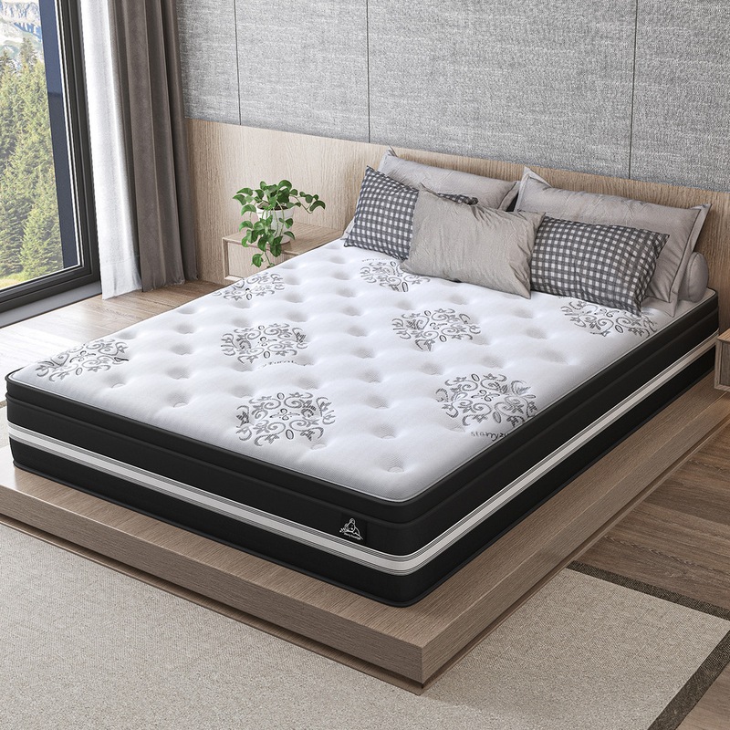 Buy STARRY EUCALYPT Mattress Pocket Spring King Size Latex Euro Top