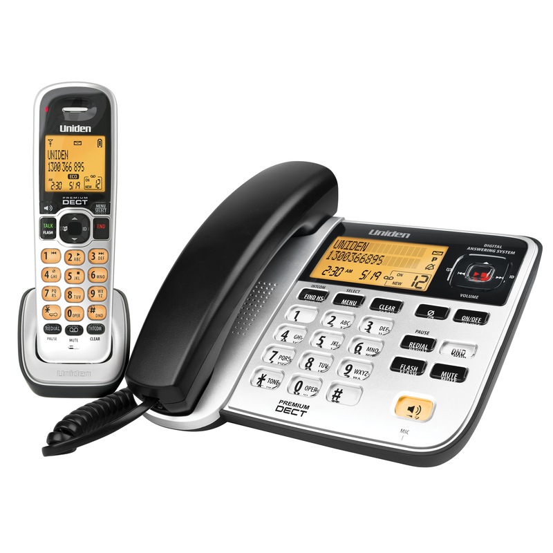 Buy Uniden DECT 2145+1 - Premium DECT Digital - 2 in 1(Corded ...